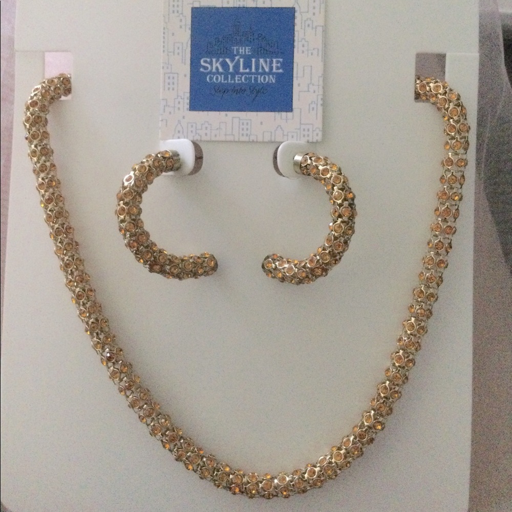 Skyline Collection necklace and earring set